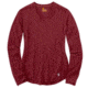 Carhartt Force Ferndale Long Sleeve T Shirt - Womens, Cherrystone Heather, L-REG, 102759-611-REG-L