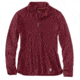 Carhartt Force Ferndale Quarter Zip Shirt - Womens, Cherrystone Heather, XXL-REG, 102528-611-REG-XXL