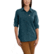 Carhartt Force Ridgefield Shirt for Womens, Dark Stream, Medium/Regular 102473-418-REG-M