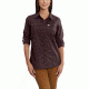 Carhartt Force Ridgefield Shirt for Womens, Deep Wine, 2XL/Regular 102473-643-REG-XXL