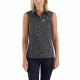 Carhartt Force Ridgefield Sleeveless Plaid Shirt - Womens, Moss, L-REG 103082-316-REG-L