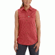 Carhartt Force Ridgefield Sleeveless Shirt - Womens, Cranberry, M-REG 102478-622-REG-M