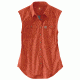 Carhartt Force Ridgefield Sleeveless Shirt - Womens, Cranberry, M-REG 102478-622-REG-M