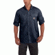 Carhartt Force Ridgefield Solid Long Sleeve Shirt for Mens, Navy, Medium/Regular 102418-412-REG-M