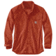 Carhartt Force Ridgefield Solid Long Sleeve Shirt for Mens, Spice, 3XL/Regular 102418-803-REG-3XL