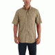 Carhartt Force Ridgefield Solid Short Sleeve Shirt for Mens, Dark Khaki, 2XL/Regular 102417-253-REG-2XL