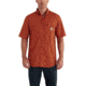 Carhartt Force Ridgefield Solid Short Sleeve Shirt for Mens, Spice, 2XL/Regular 102417-803-REG-2XL