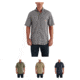 Carhartt Force Ridgefield Solid Short Sleeve Shirt for Mens, Asphalt, Burnt Olive, Dark Khaki, Navy