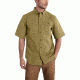 Carhartt Foreman Solid Short Sleeve Work Shirt for Mens, Dark Khaki, Small/Regular 101555-253-REG-S