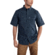 Carhartt Foreman Solid Short Sleeve Work Shirt for Mens, Navy, Small/Regular 101555-412-REG-S