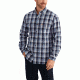 Carhartt Fort Plaid Long Sleeve Shirt for Mens, Steel Blue, Extra Large/Regular 102816-437-REG-XL