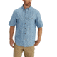 Carhartt Fort Short Sleeve Shirt LW Chambray Bfnt - Mens, Black Chambray, S-REG S200-CBL-REG-SML