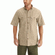 Carhartt Fort Solid Short Sleeve Shirt for Mens, Dark Tan Chambray, Medium/Regular S200-256-REG-MED