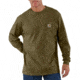 Carhartt Graphic Carhartt Camo Long Sleeve T-Shirt - Mens-Army Green-X-Large 295185