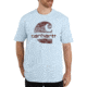 Carhartt Heavyweight Short-Sleeve Logo Graphic T-Shirt - Mens, Soft Blue, Extra Large, 104387-I20-REG-XL