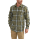 Carhartt Hubbard Plaid Shirt for Mens, Moss Heather, 2XL/Tall 102815-387-TLL-2XL