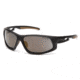 Carhartt Ironside Safety Glasses w/ Antique Anti-Fog Lens, Black/Tan CHB690DT