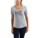 Carhartt Lockhart Graphic Bld Anythng Short Sleeve Scp T-shirt - Womens, Heather Gray, L-REG 103057-034-REG-L