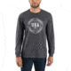 Carhartt Lubbock Carhartt USA Graphic Long Sleeve T-Shirt - Mens, Carbon Heather, Medium, 103847-026REGMA