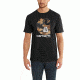 Carhartt Lubbock Graphic H2H Dog Tags Short Sleeve T-Shirt for Mens, Black, Medium/Regular 102859-001-REG-M