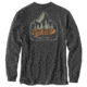 Carhartt M Workwear Mountain Ptch Grpc Long Sleeve Pkt TS - Mens, Carbon Heather, Small, 104029-026REGSA