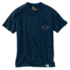 Carhartt Maddock Carhartt Strong Graphic Pocket Short Sleeve Tee - Mens, Indigo Heather, 2XL-Regular, 103565-411-2XL-REG