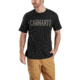 Carhartt Maddock Graphic Camo Block Logo Short Sleeve T-shirt - Mens, Black, 2XL-REG 103187-001-REG-2XL