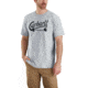 Carhartt Maddock Graphic Carhartt Ax Short Sleeve T-shirt - Mens, Heather Gray, 2XL-REG 103183-034-REG-2XL