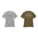 Carhartt Maddock Outlast Graphic Pocket Short Sleeve T-Shirt Regular - Mens, Heather Gray, Military Olive Heather