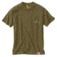 Carhartt Maddock Outlast Graphic Pocket Short Sleeve T-Shirt Regular - Mens, Military Olive Heather, Large-Regular, 103562-397-L-REG