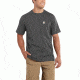 Carhartt Maddock Pocket Short Sleeve T-Shirt for Mens, Carbon Heather, Medium/Regular 101125-026-REG-M