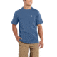 Carhartt Maddock Pocket Short Sleeve T-Shirt for Mens, Tidal Blue Heather, Medium/Regular 101125-467-REG-M