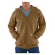 Carhartt Midweight Hooded Zip-Front Sweatshirt - Men's-Brown Boot-Medium-Regular