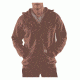 Midweight Hooded Zip-Front Sweatshirt - Mens-Charcoal Heather-X-Large-Tall