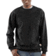 Carhartt Midweight Sweatshirt Crewneck Org Fit-Mens, Black, 4XLarge, Tall, K124-BLK-TLL-4XL
