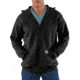 Carhartt Midweight Sweatshirt Hdd Zip Front Org Fit-Mens, Black, 4XLarge, Tall, K122-BLK-TLL-4XL
