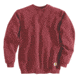Carhartt MW Crewneck Sweatshirt - Mens, Dark Crimson, L-REG K124-608-REG-LRG