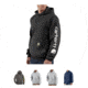 Carhartt MW Signature Sleeve Logo Hooded Swtsh - Men's, Black, Carbon Heather, Heather Gray, Heather Grey, New Navy