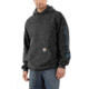 Carhartt MW Signature Sleeve Logo Sweatshirt Hdd - Mens, Carbon Heather/ Stream Blue, XL-REG, K288-060-REG-XLG