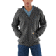 Carhartt Midweight Hooded Zip-Front Sweatshirt - Men's, Carbon Heather, XXL-REG, K122-026-REG-XXL