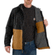 Carhartt OJ039 Storm Defender Nylon Jacket - Mens, Black/Carhartt Brown, Small, 104039-N05-REG-S