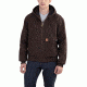 Carhartt QFL Sandstone Active Jacket for Mens, Dark Brown, 4XL/Regular J130-DKB-REG-4XL