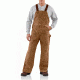 Carhartt Quilt Lined Sandstone Bib Overall for Mens, Carhartt Brown, 34/28 R27-211-28-34