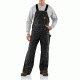 Carhartt Quilt Lined Sandstone Bib Overall for Mens, Black, 32/28 R27-BLK-28-32