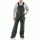 Carhartt Quilt Lined Sandstone Bib Overall for Mens, Moss, 38/32 R27-MOS-32-38