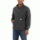 Carhartt Rain Defender Paxton HQuarter Zip Sweatshirt for Mens, Carbon Heather, Medium/Regular 102277-026-REG-M