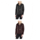 Carhartt Rain Defender Rockland Quit-Lined Full Zip Sweatshirt-Women's, Carbon Heather, Fudge Heather
