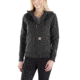 Carhartt RD Rockland Qlt Lnd Fl Zp Hd SwT-Shirt-Womens, Carbon Heather, XLarge, Regular, 103242-026-REG-XL