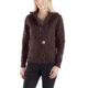 Carhartt Rain Defender Rockland Quit-Lined Full Zip Hooded Sweatshirt-Women's, Fudge Heather, Medium, Regular, 103242-518-REG-M