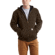 Carhartt RD Rutland Thrml Lnd Hdd Zfnt Swtsh-Mens, Dark Brown, 4XLarge, Tall, 100632-201-TLL-4XL